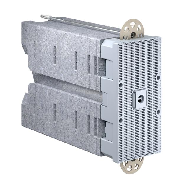 System equipment carrier 240 - 310 mm with universal mounting plate