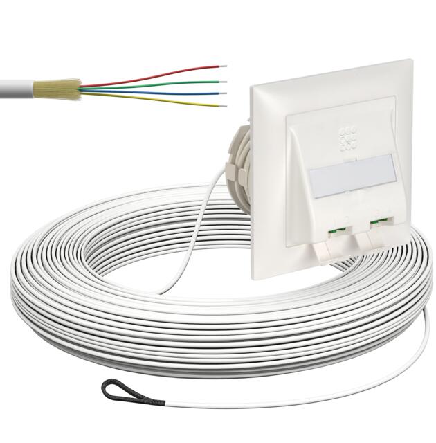 OTO-UP FTTH, ready to splice with pre-assembled cable, 30m (Cca)