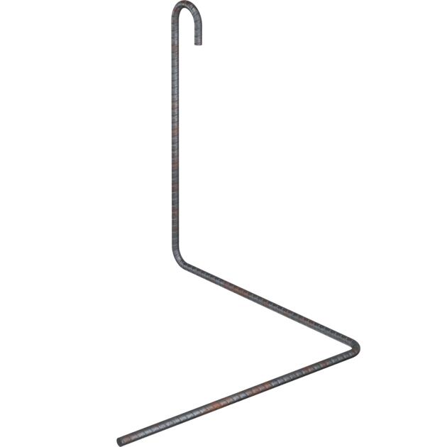 Tubing stand with hook
