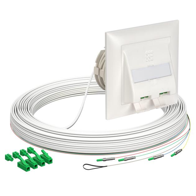 AGRO OTO-UP FTTH E3S Connect®, E3S plug-in, 20m (Bca)