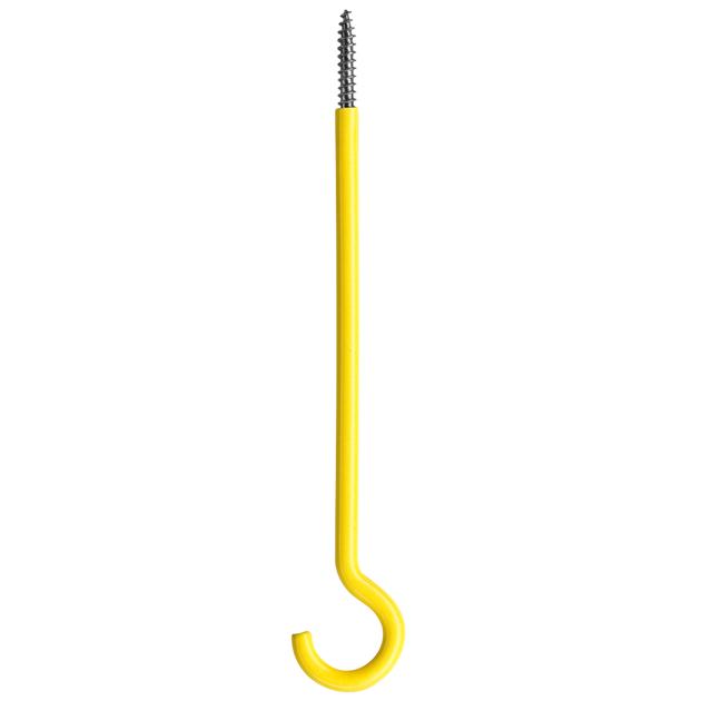 Insulated hook screw, 100 mm