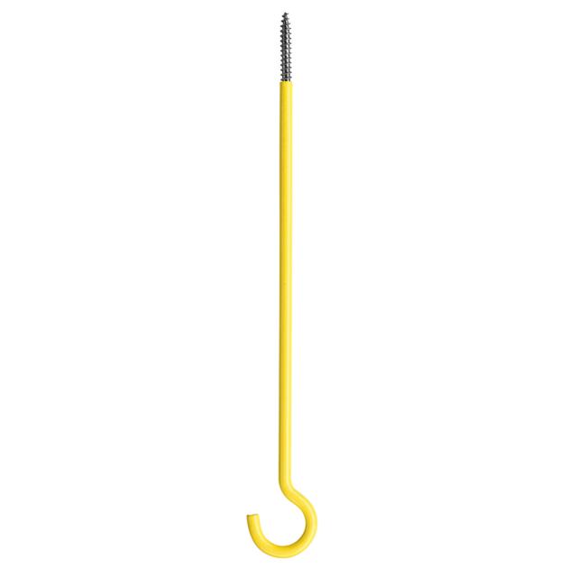Insulated hook screw, 140 mm