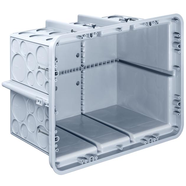 Extra-large flush-mounted junction boxes