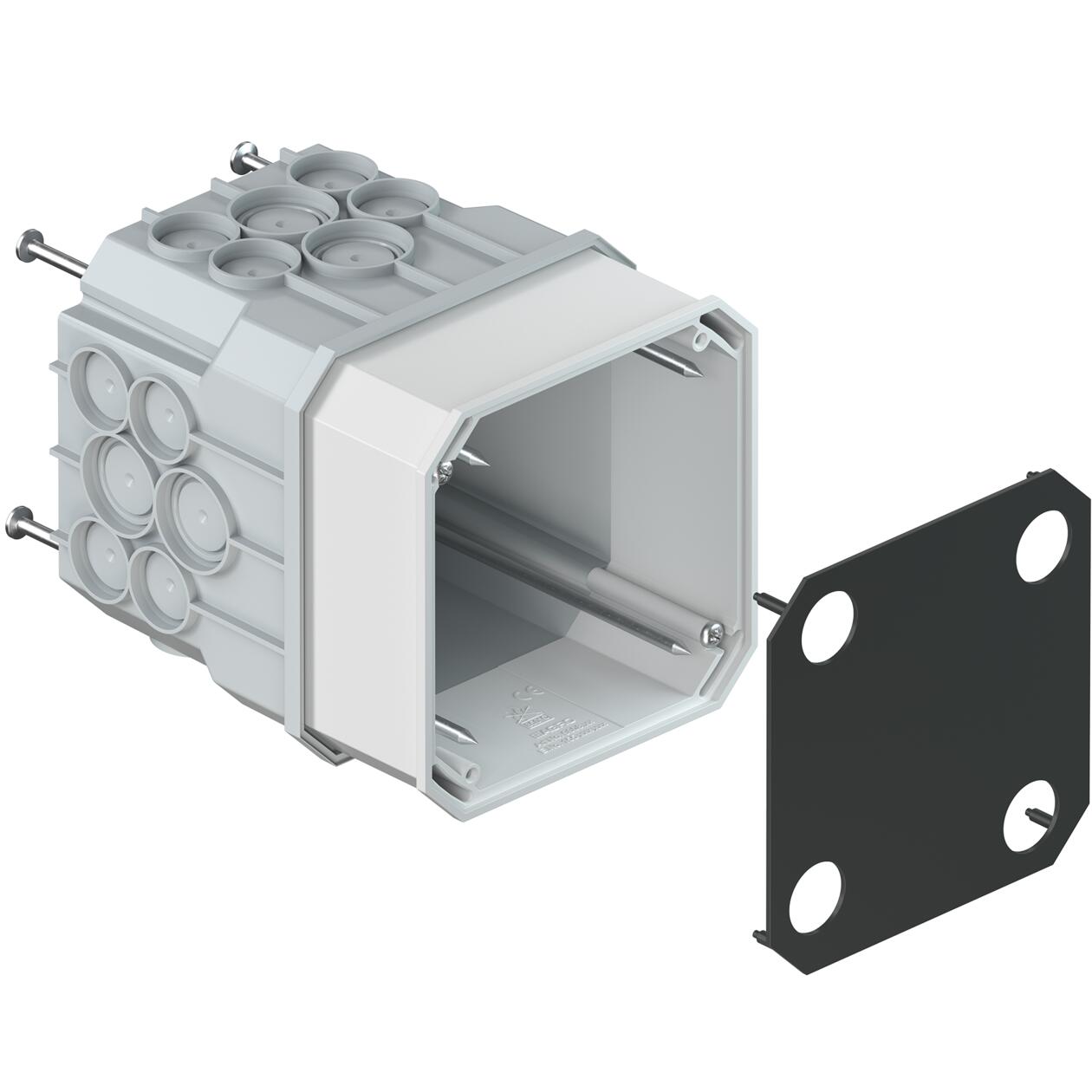 Scatola di derivazione da incasso da 150 mm, Scatole di derivazione da  incasso per tubi KRF e KRFG, Calcestruzzo, Installazione elettrica, Prodotti