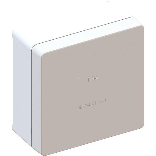 On-wall conduit box IP 54, 105x105 mm, without terminals