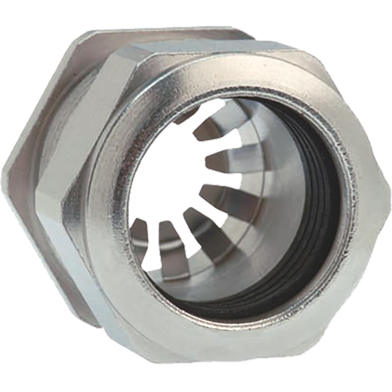 Cable glands EMC nickel-plated brass
