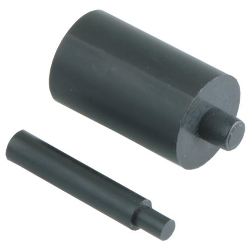 Synthetic locking pins for multi-duct cable glands